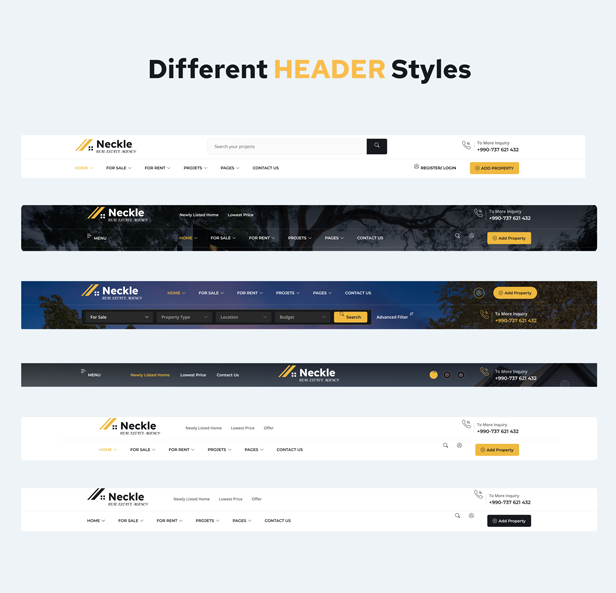 Neckle - Real Estate & Property HTML Template + RTL - 7