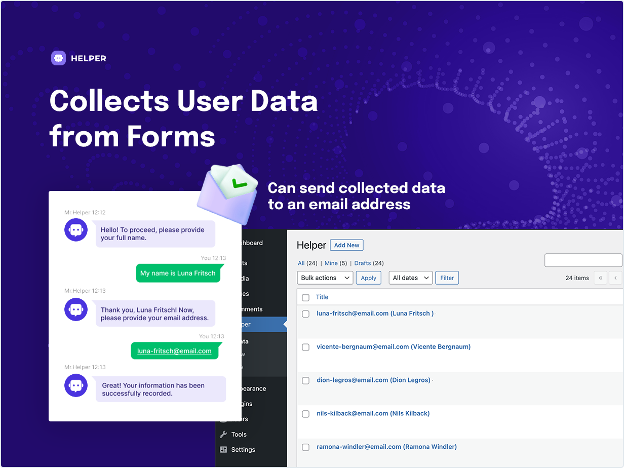 Collect User Data from Form