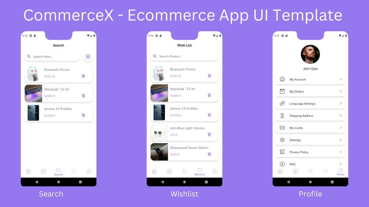 Commerce App - Flutter Ecommerce Template - 4