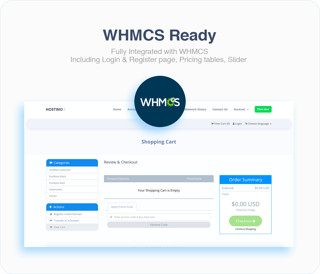 Hostino WHMCS Web Hosting WordPress Theme - 5