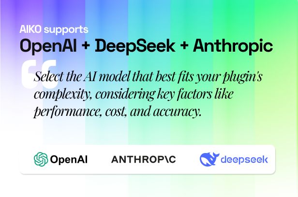 AIKO: Instant Plugins AI Developer - 3