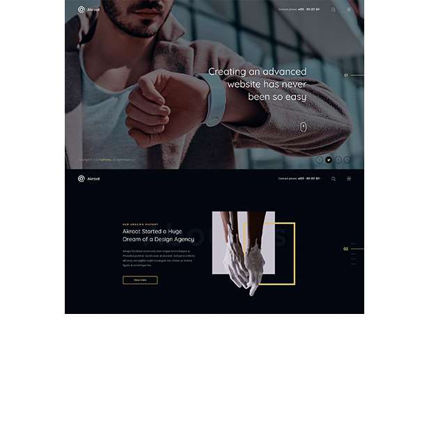 Akroot | It is the Multi-purpose Creative HTML5 Template - 7