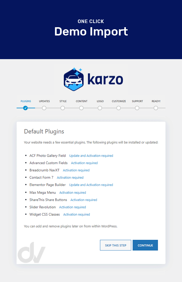 Karzo WordPress Theme