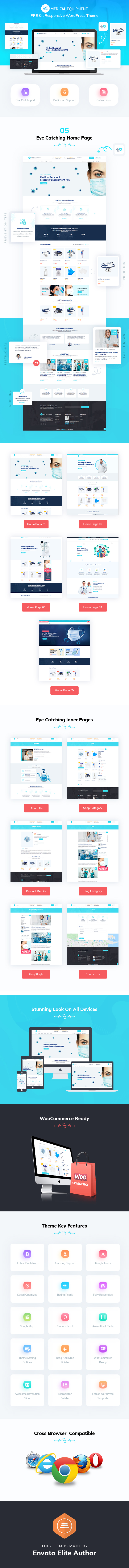 Medical Equipment - eCommerce Elementor WordPress Theme - 8