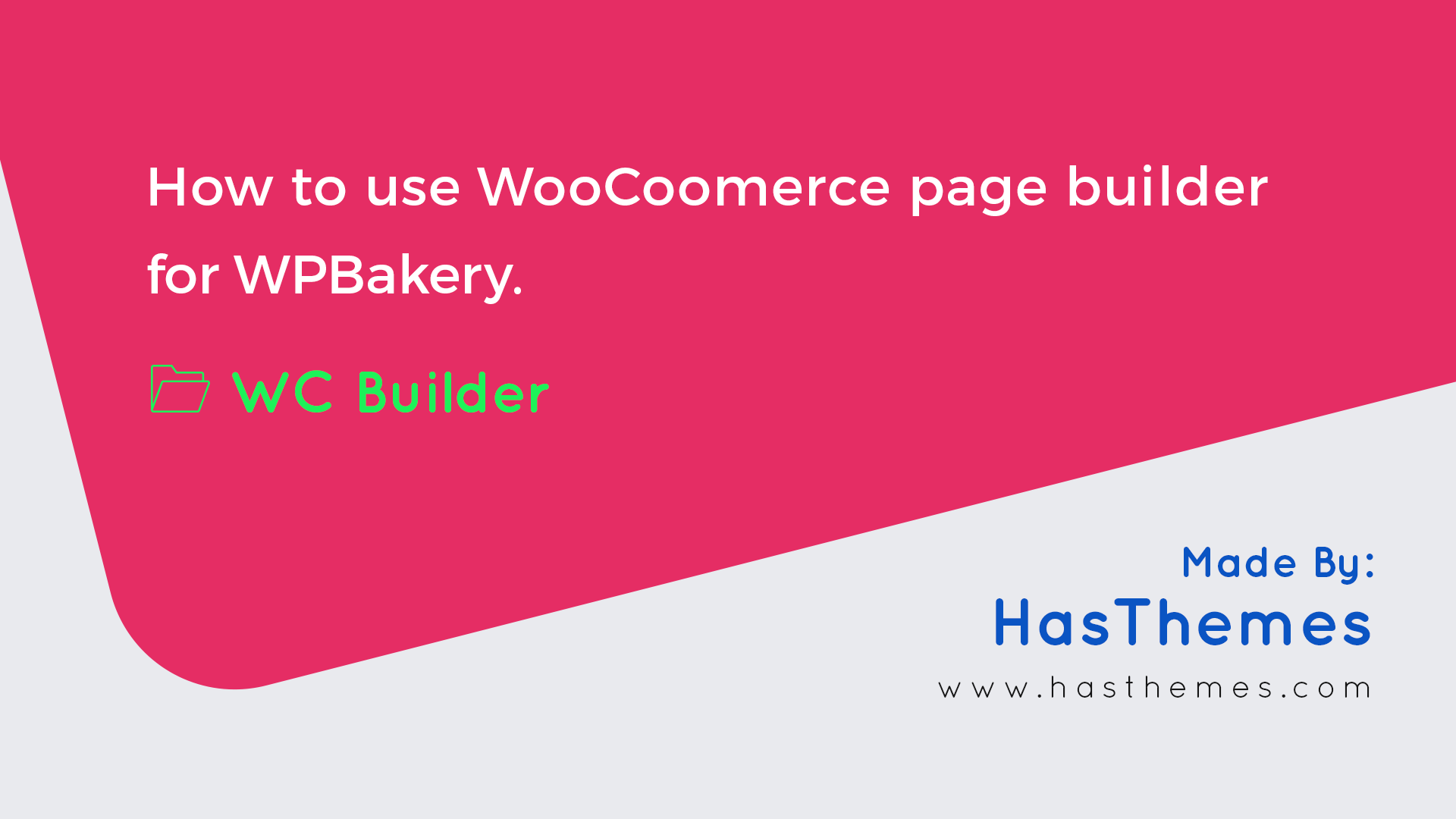 WC Builder Pro – WooCommerce Page Builder for WPBakery - 1