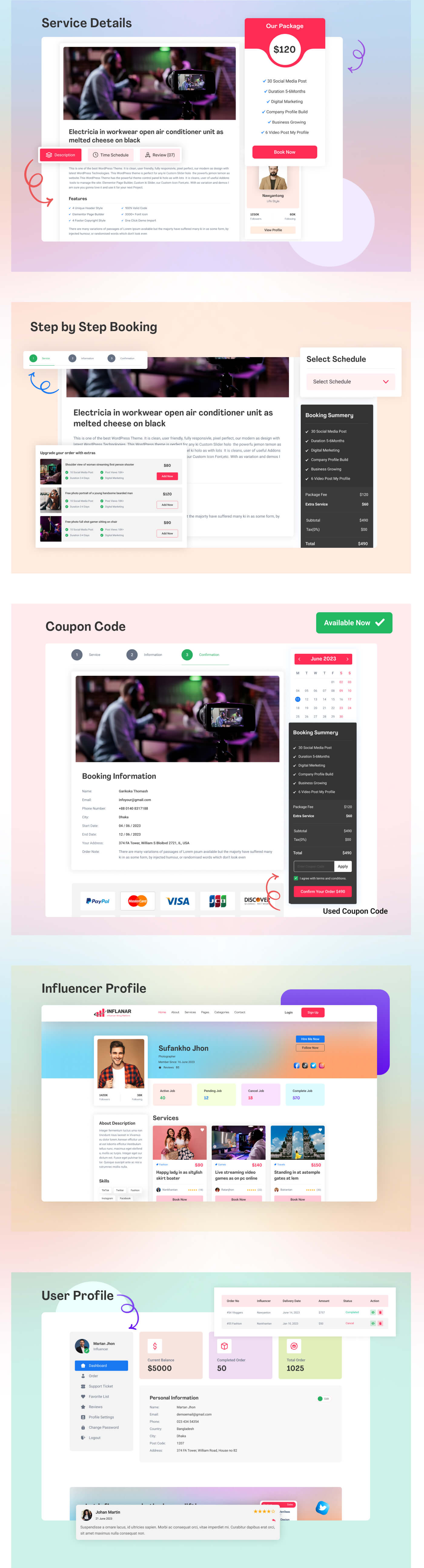 Inflanar - Influencer Marketing Service Selling Marketplace Laravel Script