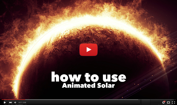 Gif Animated Solar Effect Photoshop Action - 23