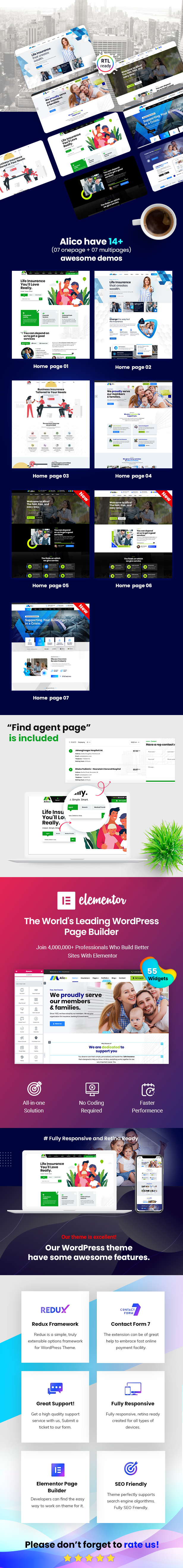 Insurance Agency WordPress Theme