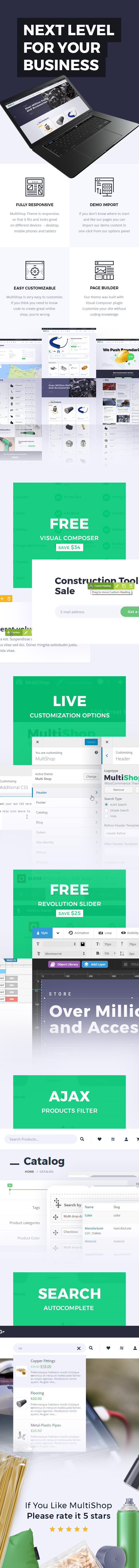 MultiShop WordPress Theme