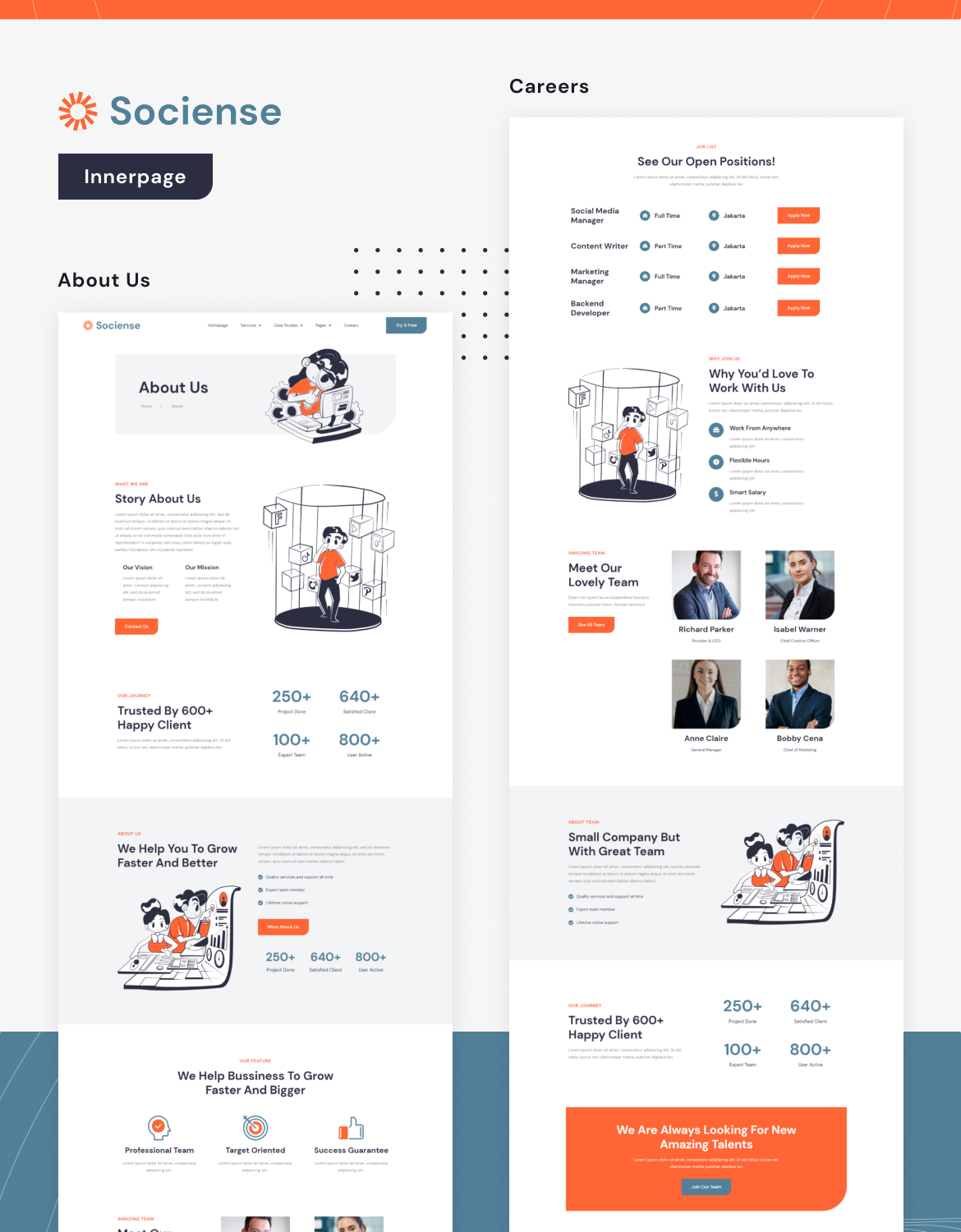Socience | Social Media Marketing Agency Elementor Template Kit - 2