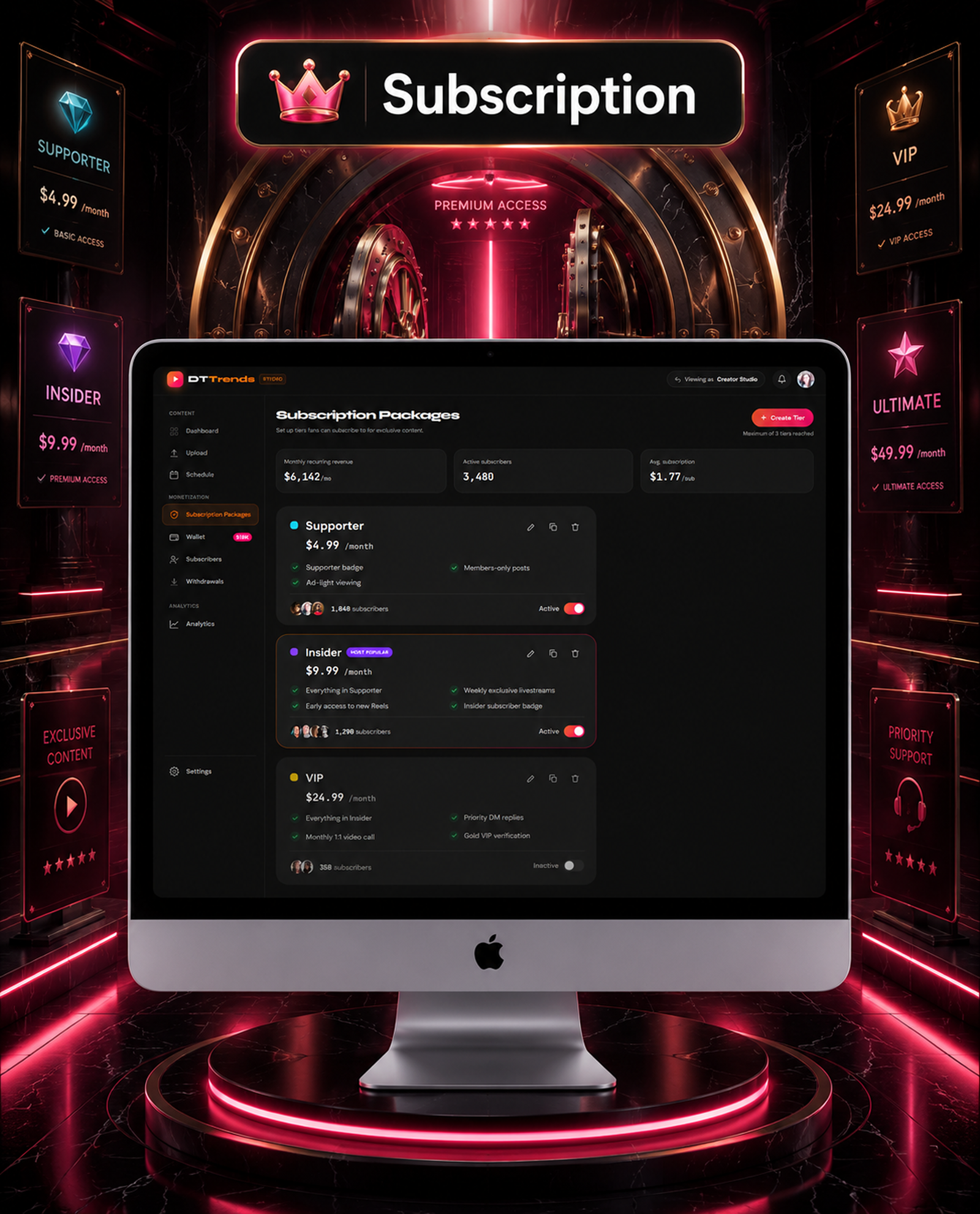 DTTrends – TikTok Clone | Reels, Live Streaming, PK Battle, Story, Feed, Chat | Flutter App - 58