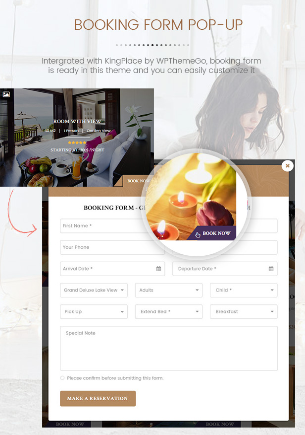 SW KingPlace - Hotel Booking, Resort, Spa and Travel Theme