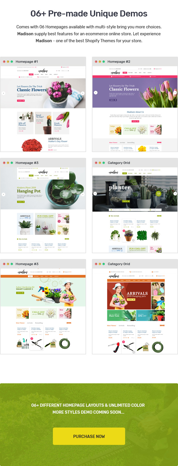 gardening shopify themes