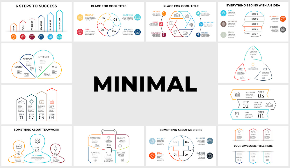 Wowly - 3500 Infographics & Presentation Templates! Updated! PowerPoint Canva Figma Sketch Ai Psd. - 84