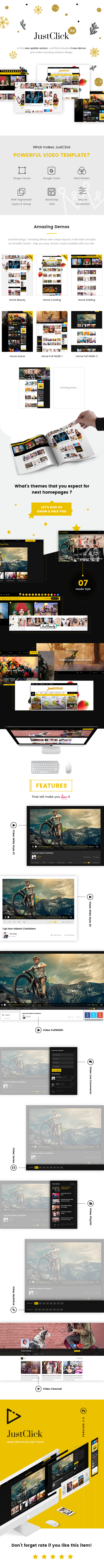 JustClick - Powerful Video Template - 2