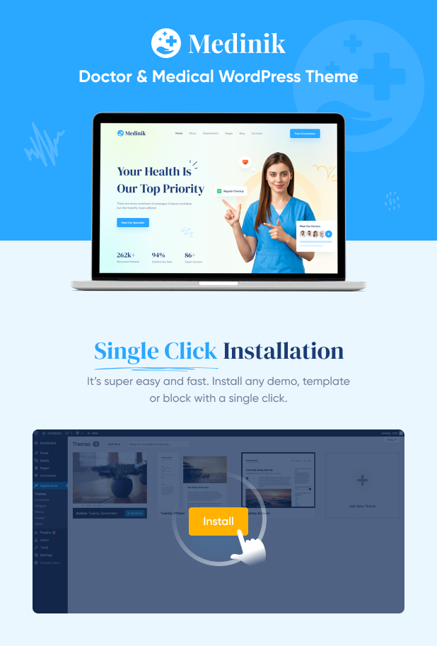 one click install