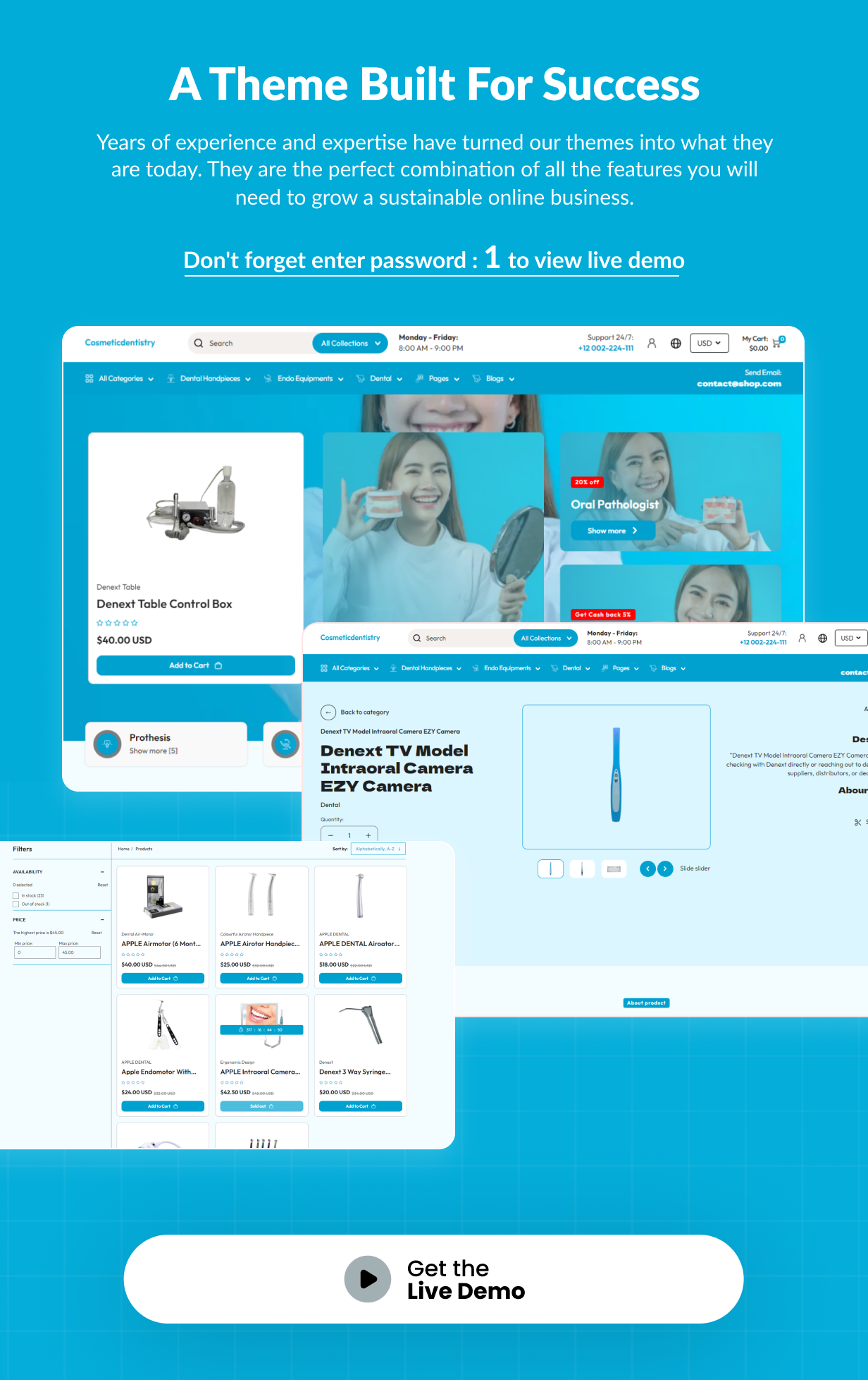 Cosmetic Dentistry - Teeth Clinic Shopify eCommerce theme - 10