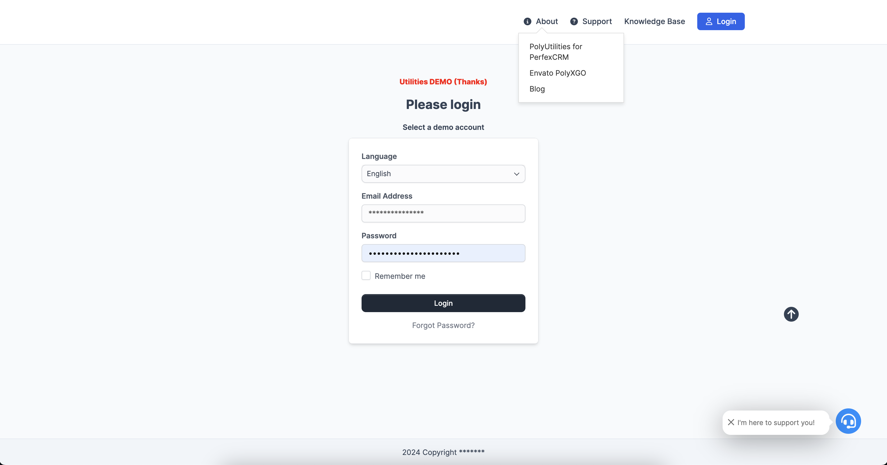 PolyUtilities for Perfex CRM: Quick Access Menu, Custom JS, CSS, and More - 8