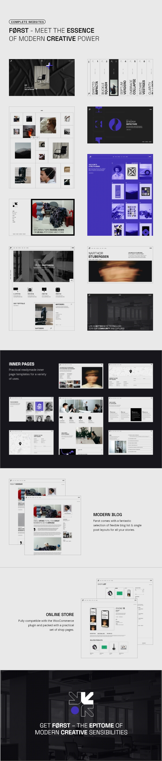 Først - Elementor Agency and Portfolio WordPress Theme - 2