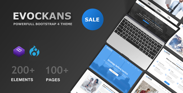 Evockans - Multi-Purpose Business Drupal 8 Theme