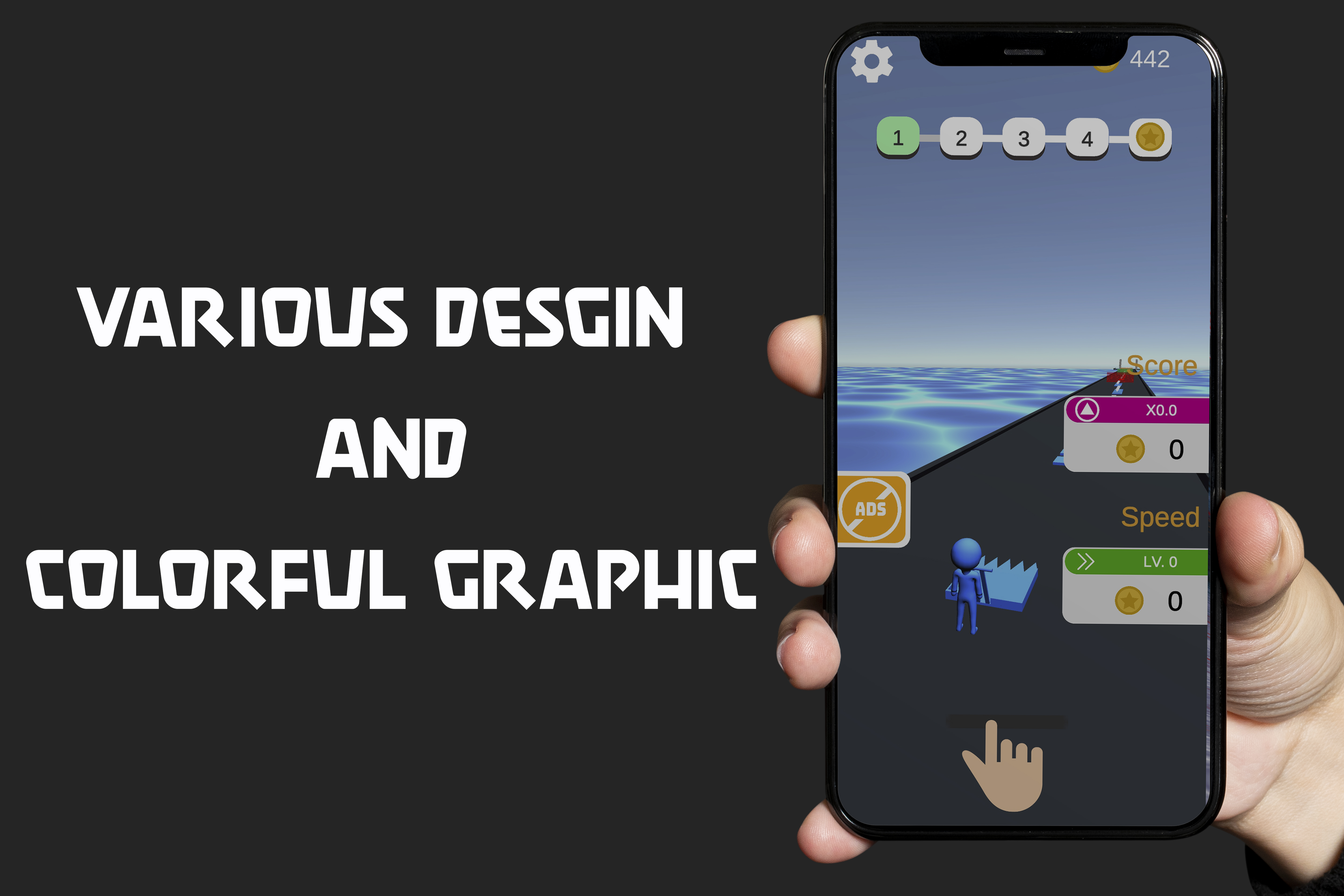 Stack Surfer - Stack Run 3D(Unity Game Template + UnityAds) - 2