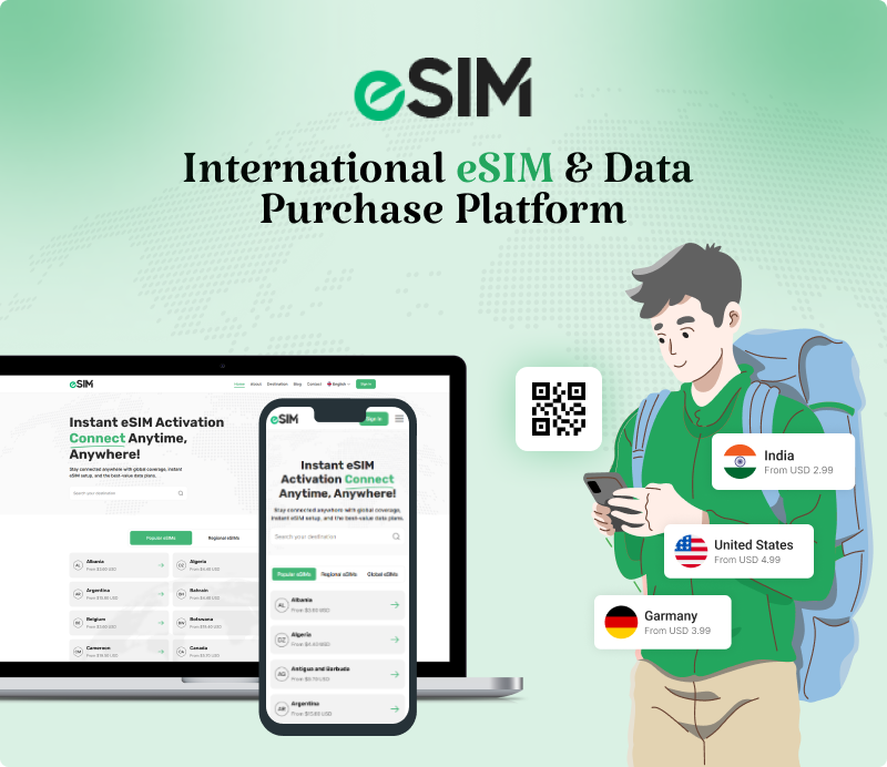 eSIM - International eSIM And Data Purchase Platform - 4