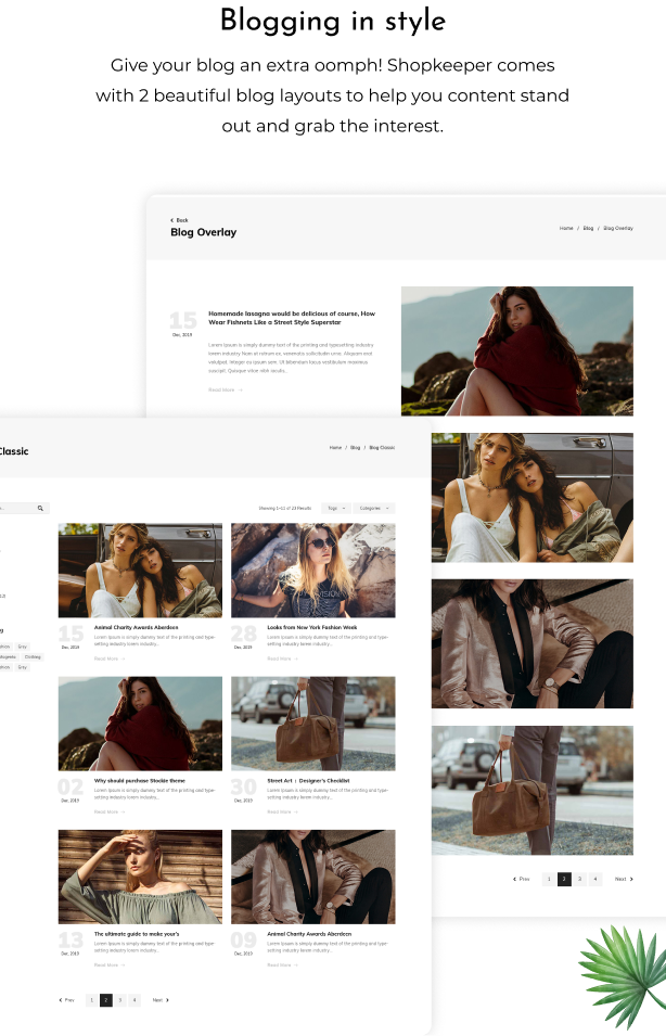 Blog Style of Maxxie PSD Template