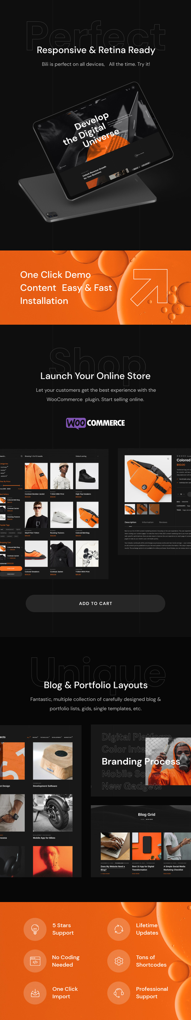 Bili - Creative Agency WordPress Theme - 3