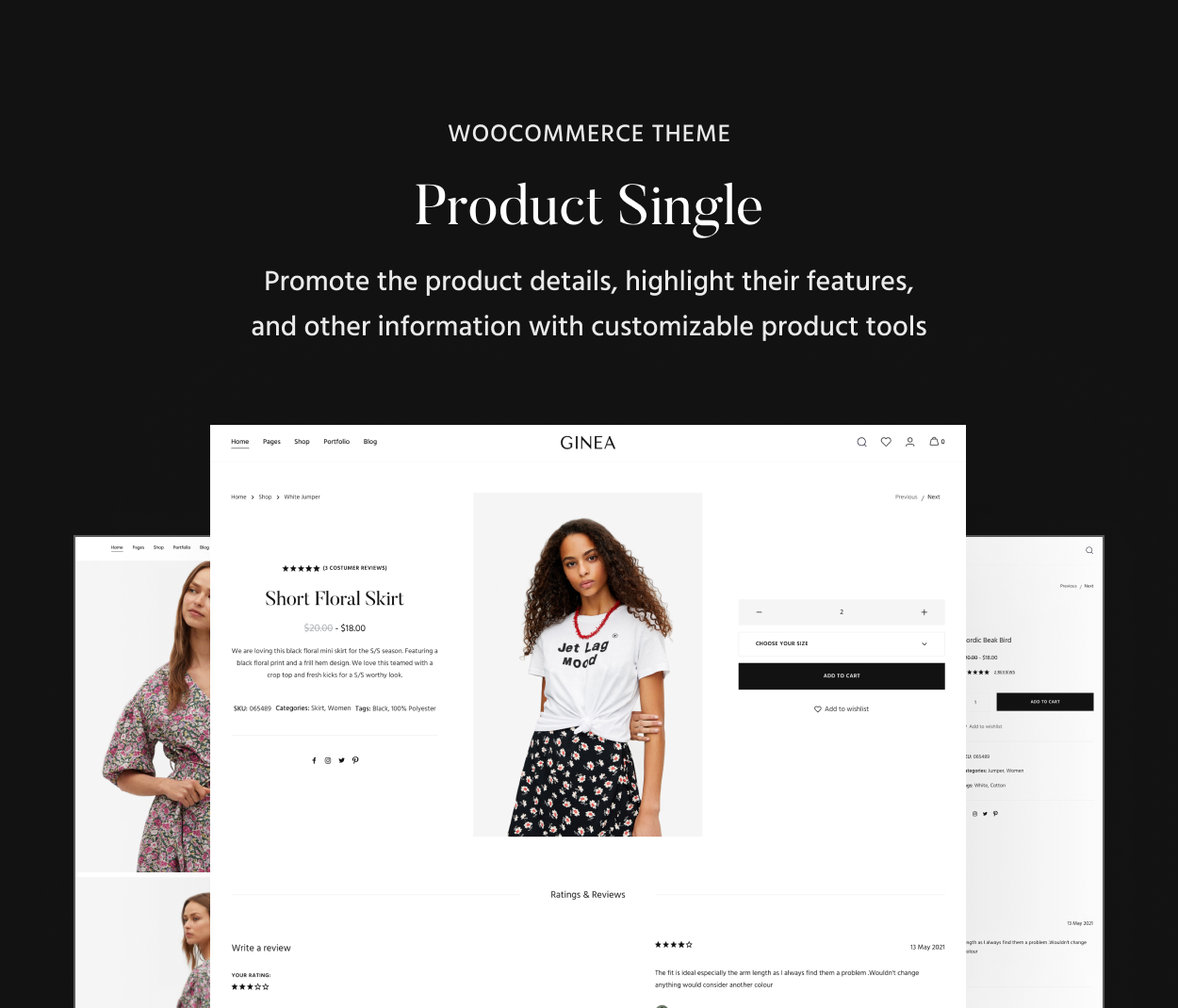 Ginea - Modern WooCommerce Theme