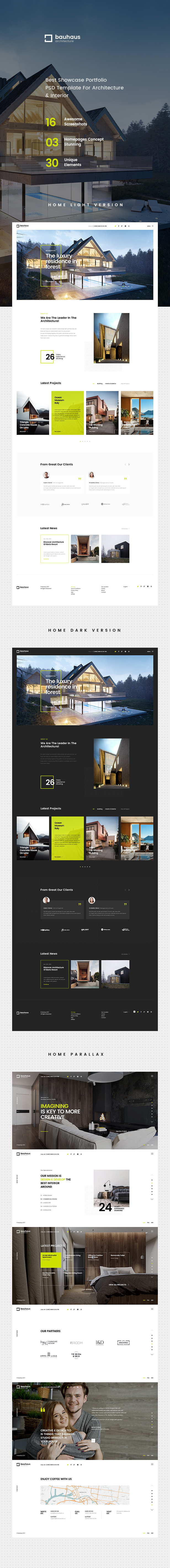 Bauhaus | Architecture & Interior PSD Template - 7