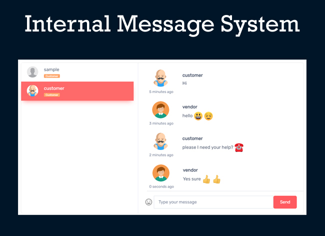 Internal Message system