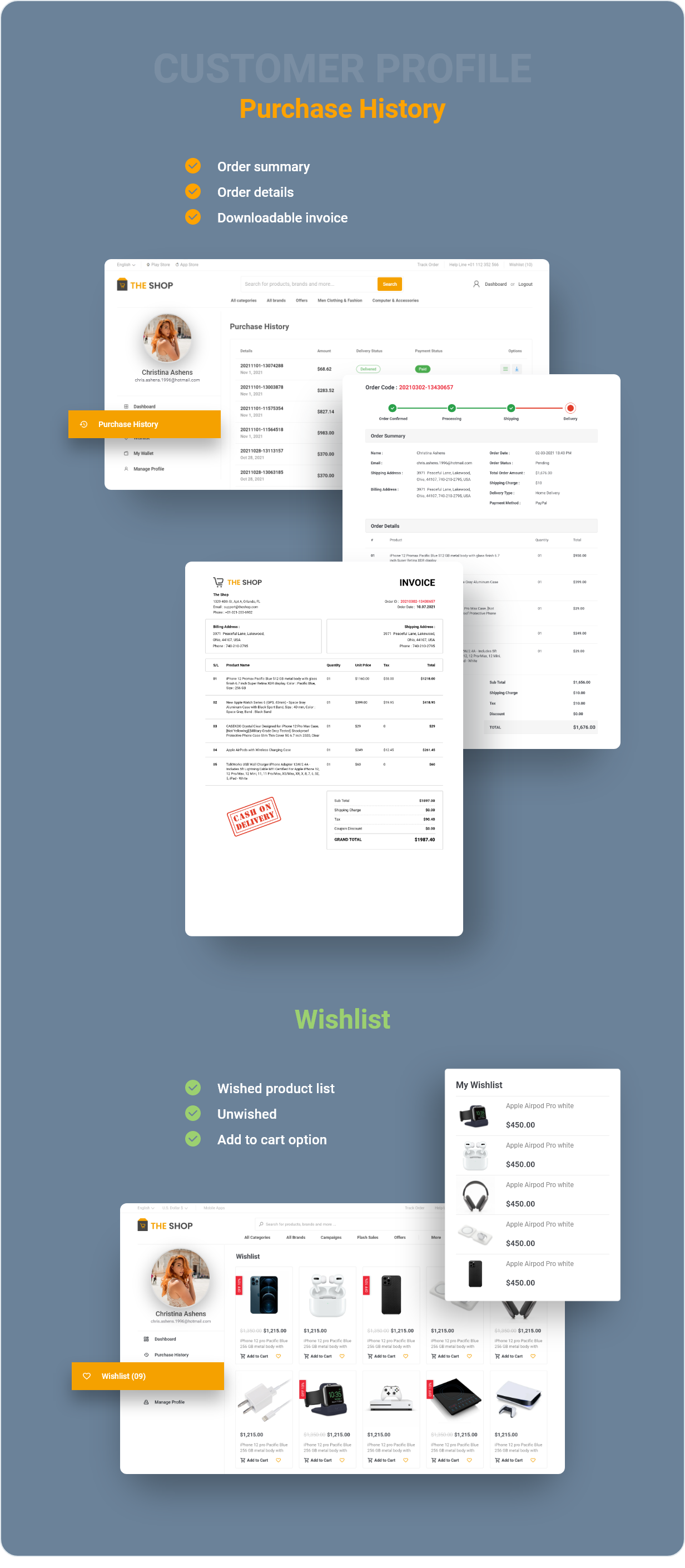 The Shop - PWA eCommerce CMS v3.4