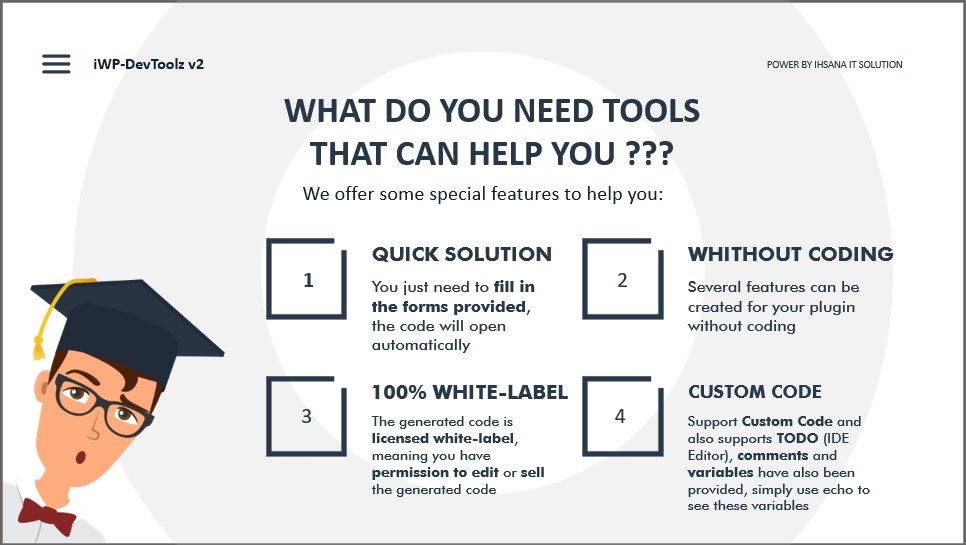 iWP-DevToolz (Pro) - WordPress Plugin Maker + Code Generator - 6