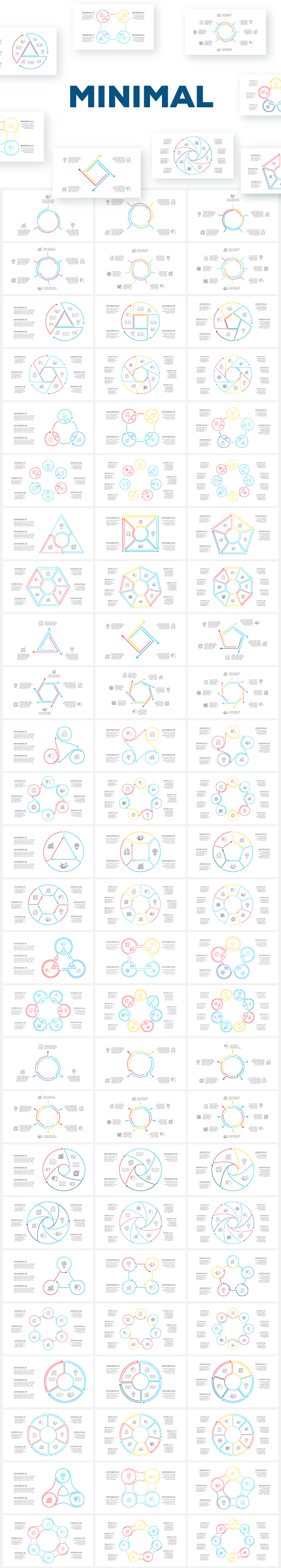 Multipurpose Infographics PowerPoint Templates v.4.8 - 133