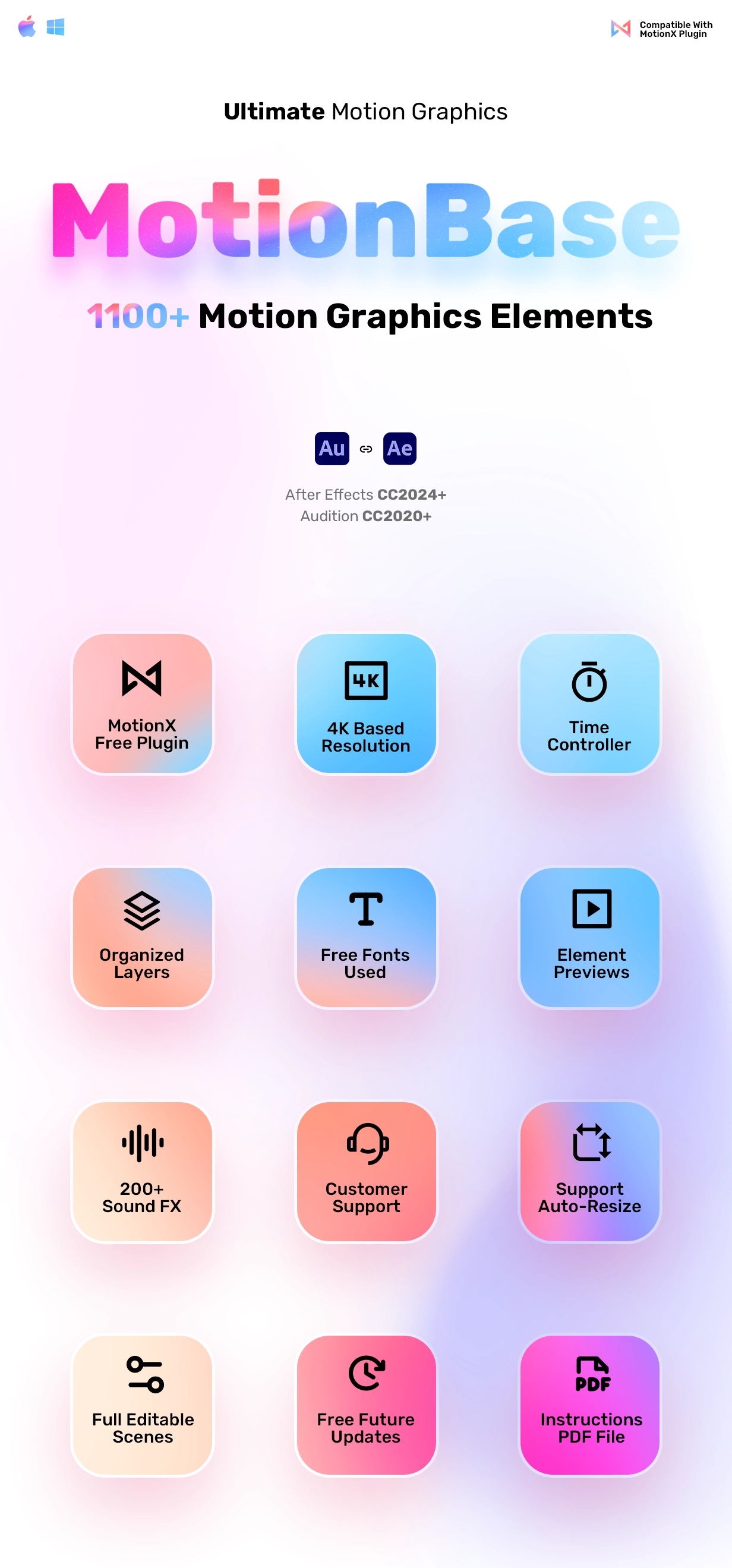 MotionBase - After Effects - Package Overview