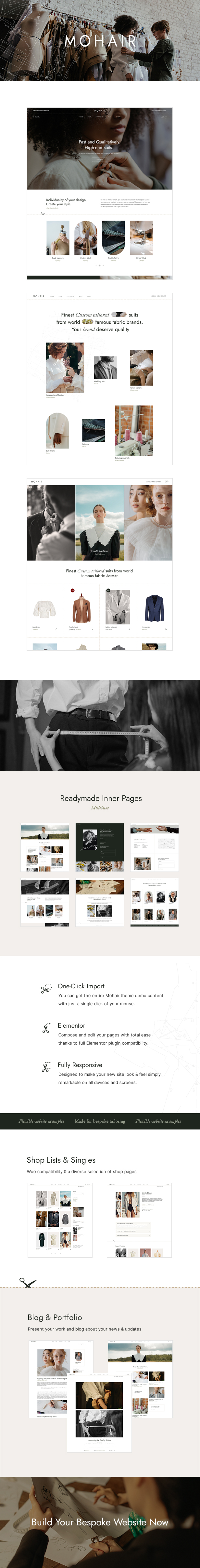 Mohair - Tailor and Fashion WordPress Theme - 2