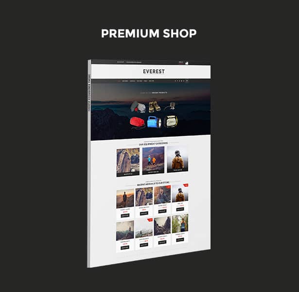 Everest - Minimal Ecommerce WordPress Theme 3