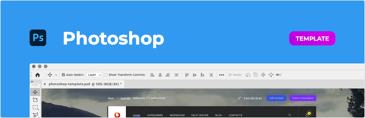 Bzzz - Gadgets eCommerce PSD Template