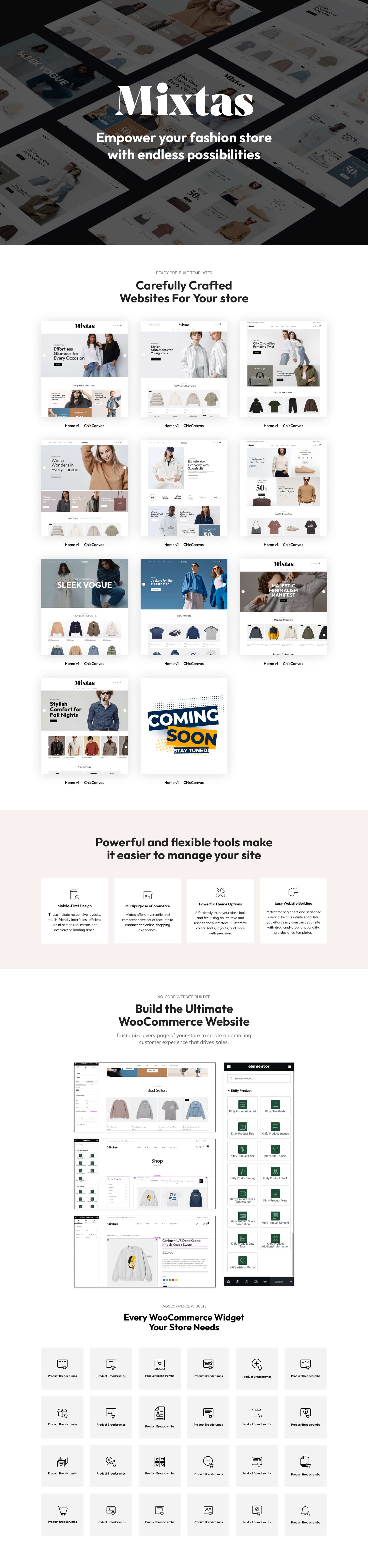 Mixtas - Minimalist Fashion WooCommerce Theme - 2