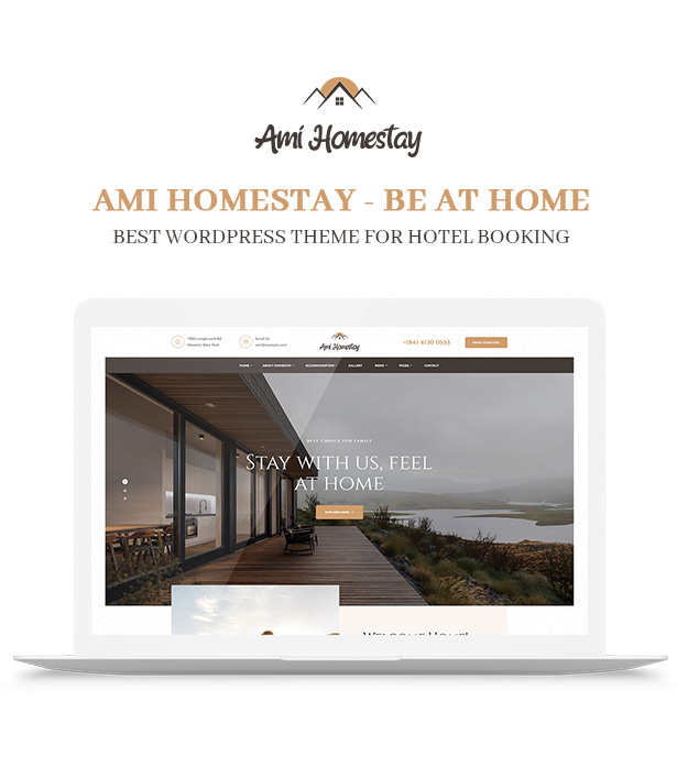 Ami Homestay Booking WordPress Theme