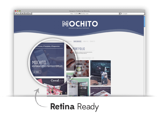 Mochito - Responsive Onepage Portfolio Template - 2
