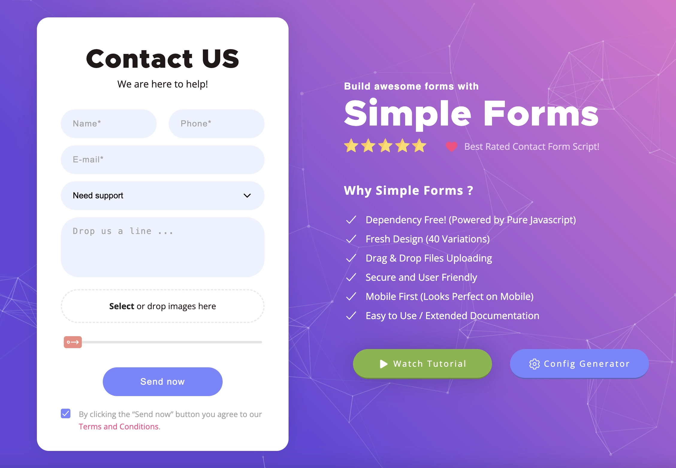 Simple Forms - Contact Form Preview