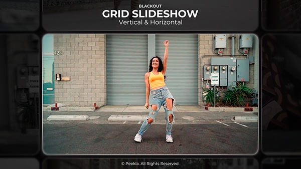 SS04 | Grid Blackout Slideshow