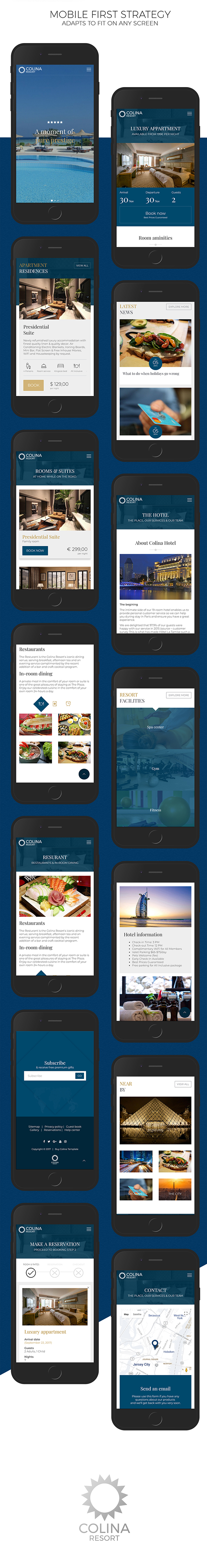 Colina - Hotel HTML Template - 2