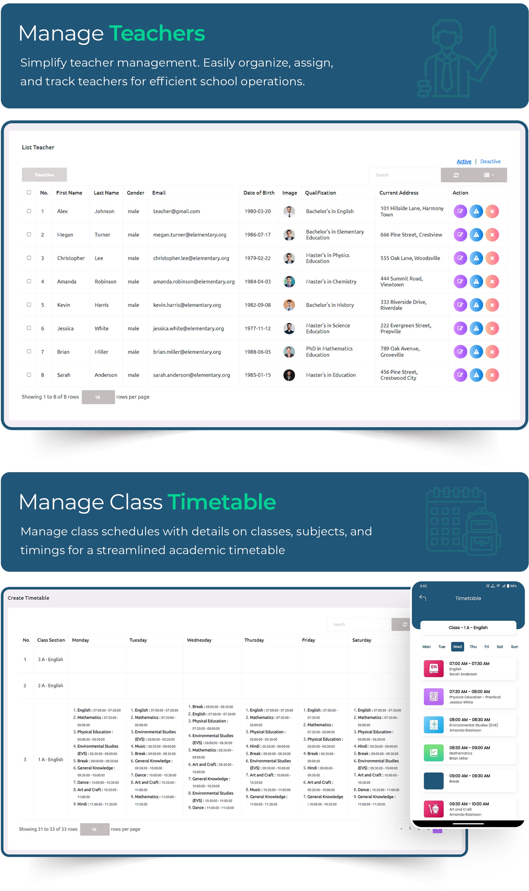 eSchool SaaS - School Management System with Student | Parents Flutter App | Laravel Admin - 28