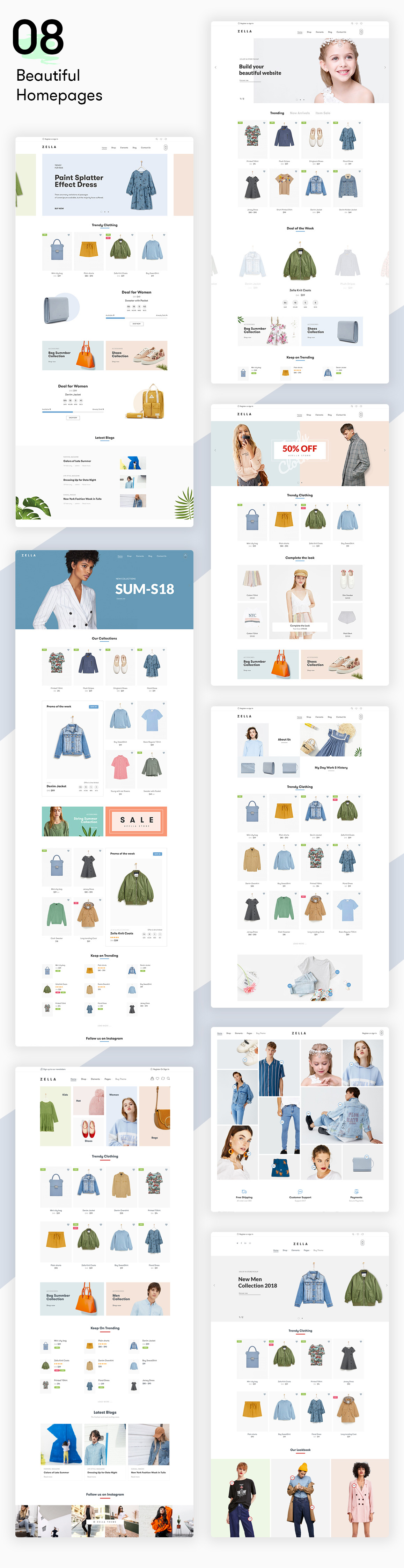 Zella - WooCommerce AJAX WordPress Theme - RTL support - 4