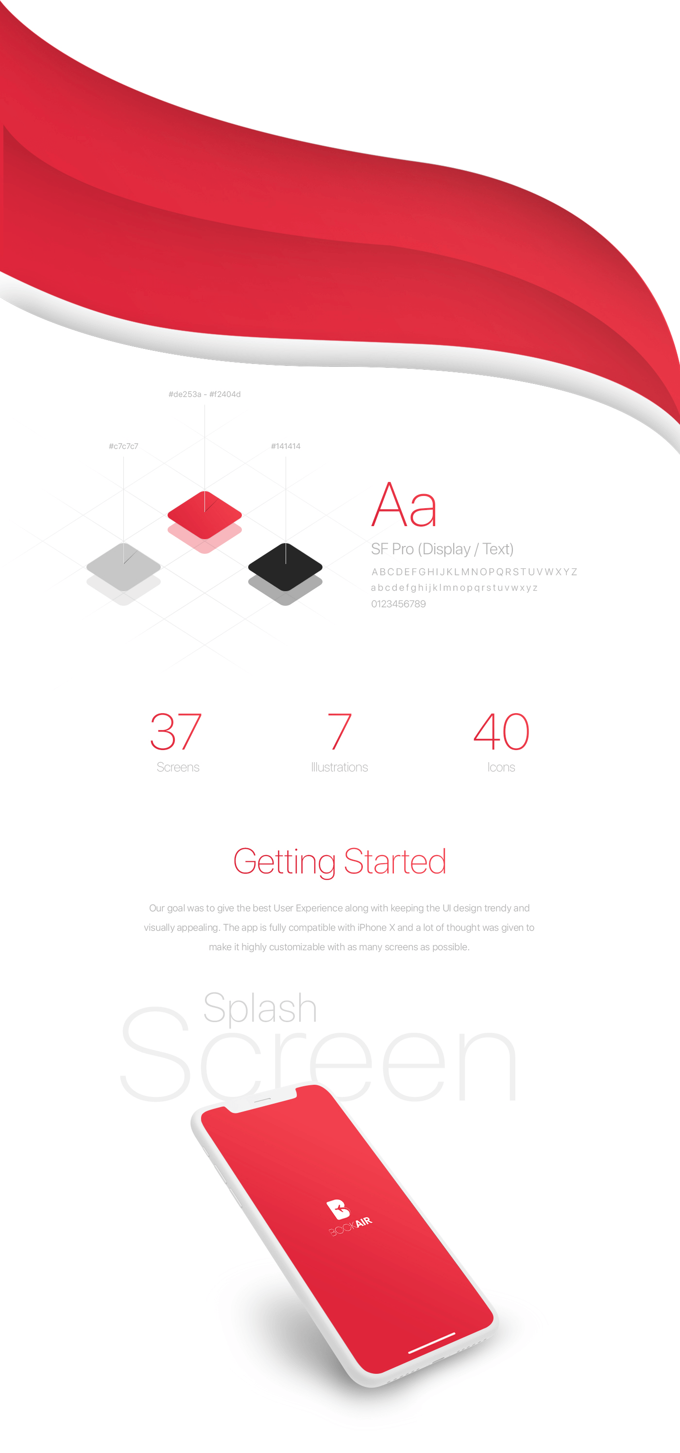 BookAir - Figma UI Kit for Mobile App - 3