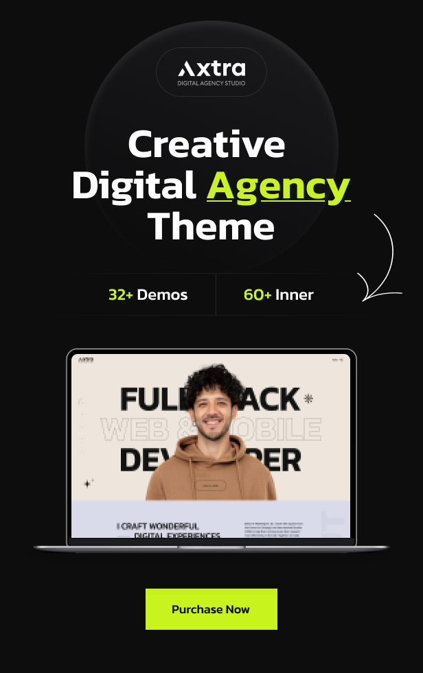 Axtra | Digital Agency Creative Portfolio Theme