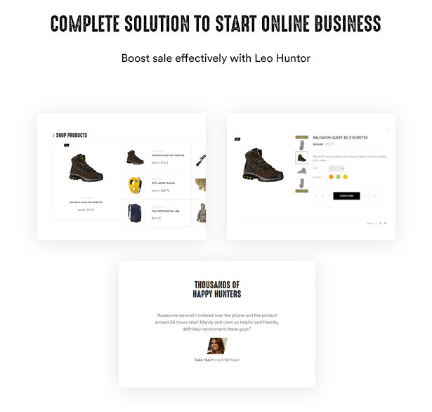 Complete Solution to Start Online Business Boost sale effectively with Leo Huntor