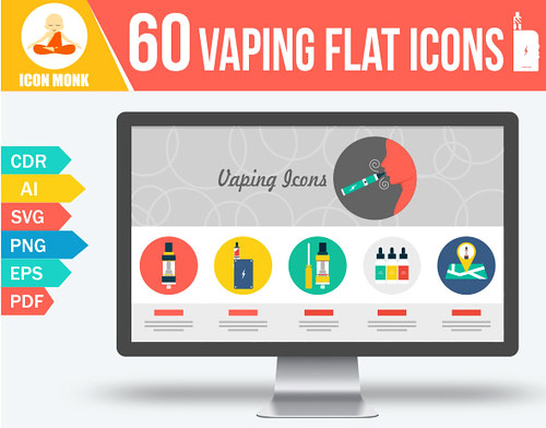 60 Vaping Icons